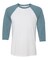 BELLA + CANVAS® Unisex Crewneck Three Quarter Sleeve Baseball Tee